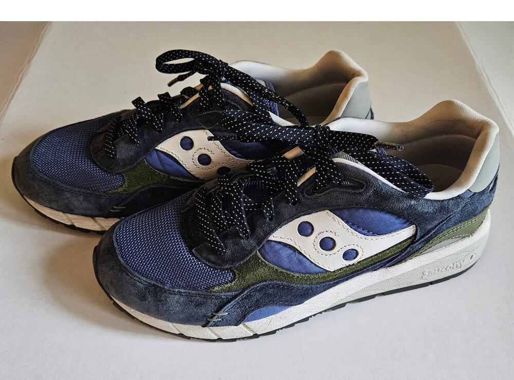Saucony Men's Shadow 5000 Size 9.5 Blue Green Retro S70674-4 Casual